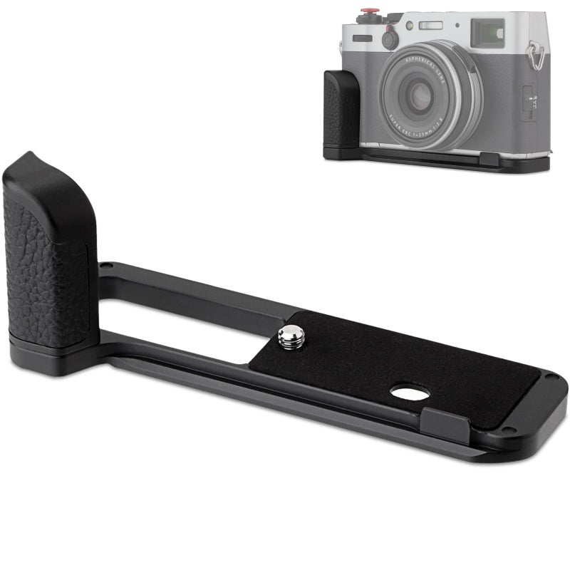 Haoge حامل كاميرا هاوج HG-X100V مع لوحة إطلاق سريعة ومقبض يد لكاميرا فوجي فيلم Fuji X100V X100F يتناسب مع Arca Swiss Sunwayfoto Kirk RRS Benro - Image 3